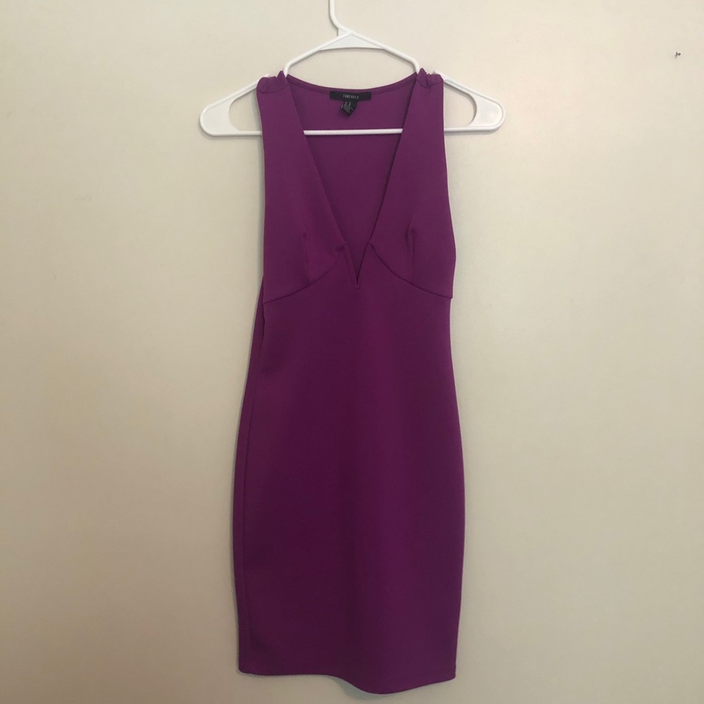 Forever21 purple dress.